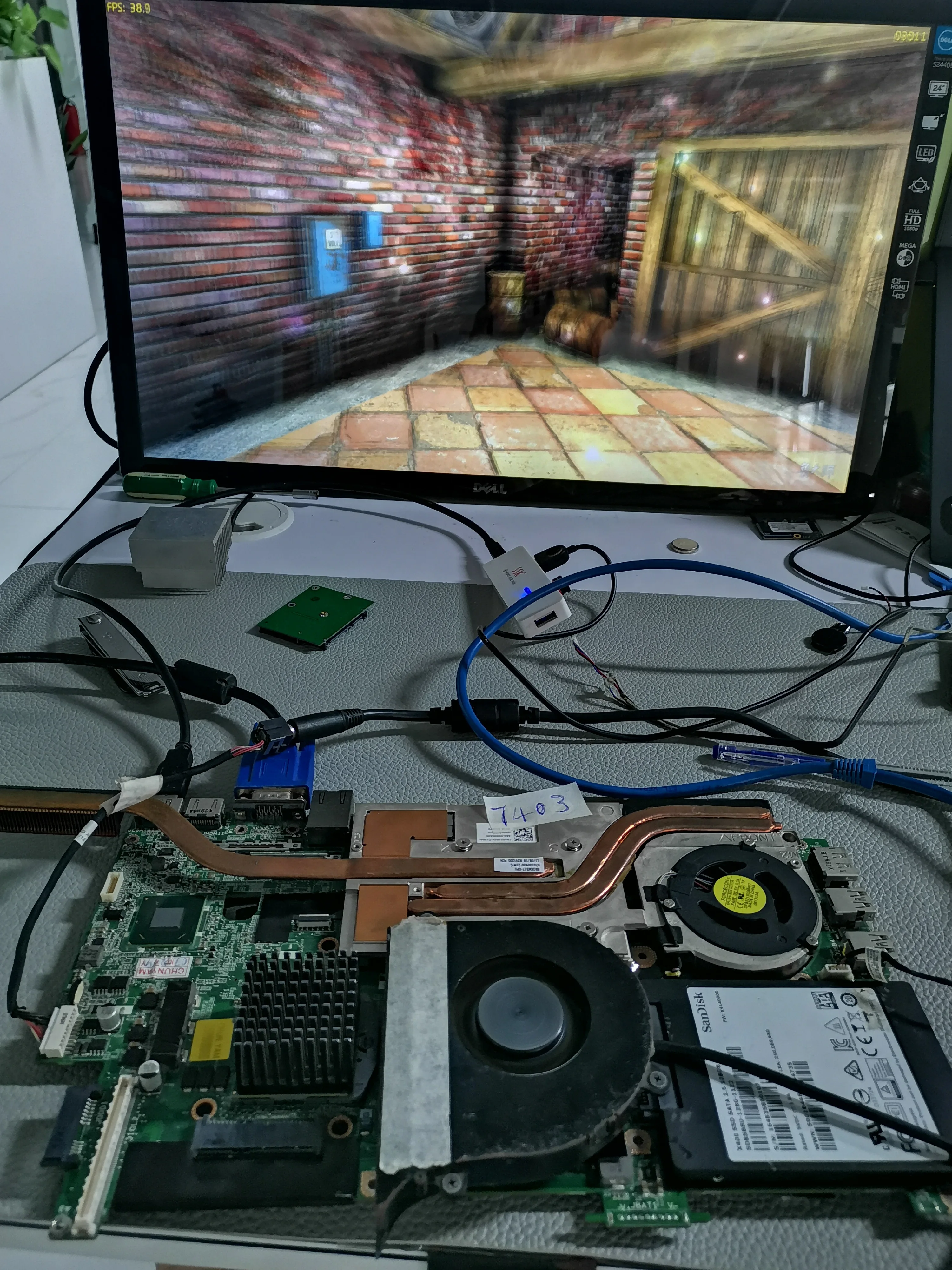 Видеокарта LSC для Dell M4600 M4700 M4800 CN 03YF07 3YF07 M4000 1G Graphics VGA 216 0934044 109 C42251 00A|Компьютерные