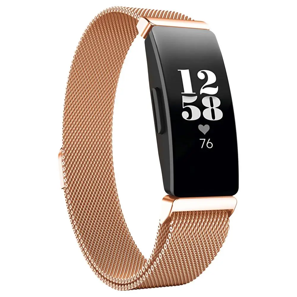 Ремешок для часов Fitbit Inspire HR трекер активности Миланский ремешок на запястье магнитная пряжка замена Браслет из нержавеющей стали