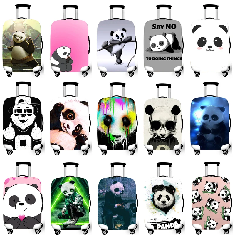Luggage Protective Cover Case For Elastic 18-32 Inch Suitcase Protective Cover Cases Covers Travel Accessories kungfu Panda T123