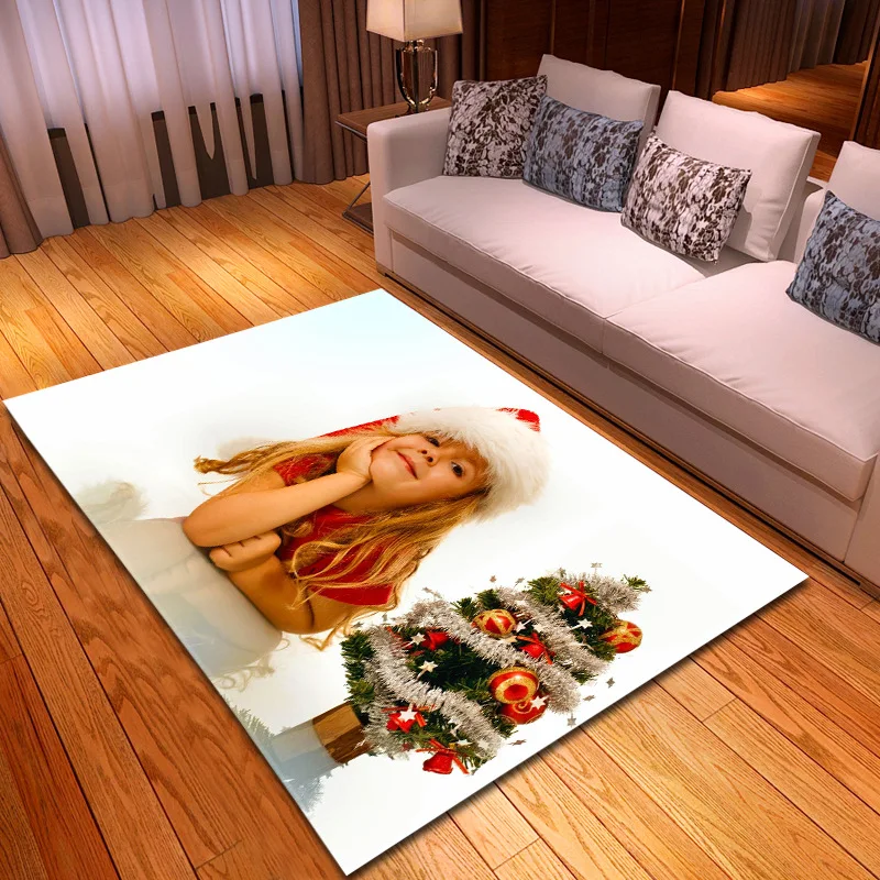 

Christmas elk sled living room kitchen carpet to map custom Amazon for texture mat skid pads