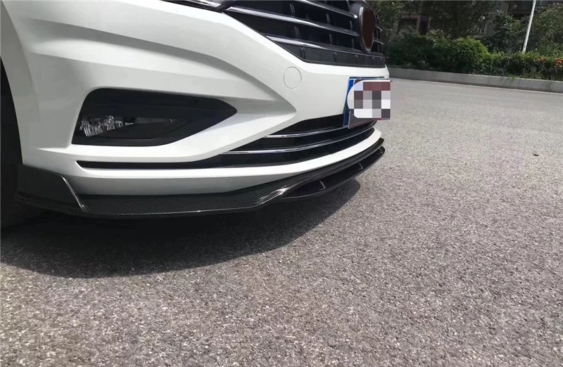 Спойлер для Volkswagen Sagitar Jetta 2019 2020 ABS передний спойлер переднего бампера защитные