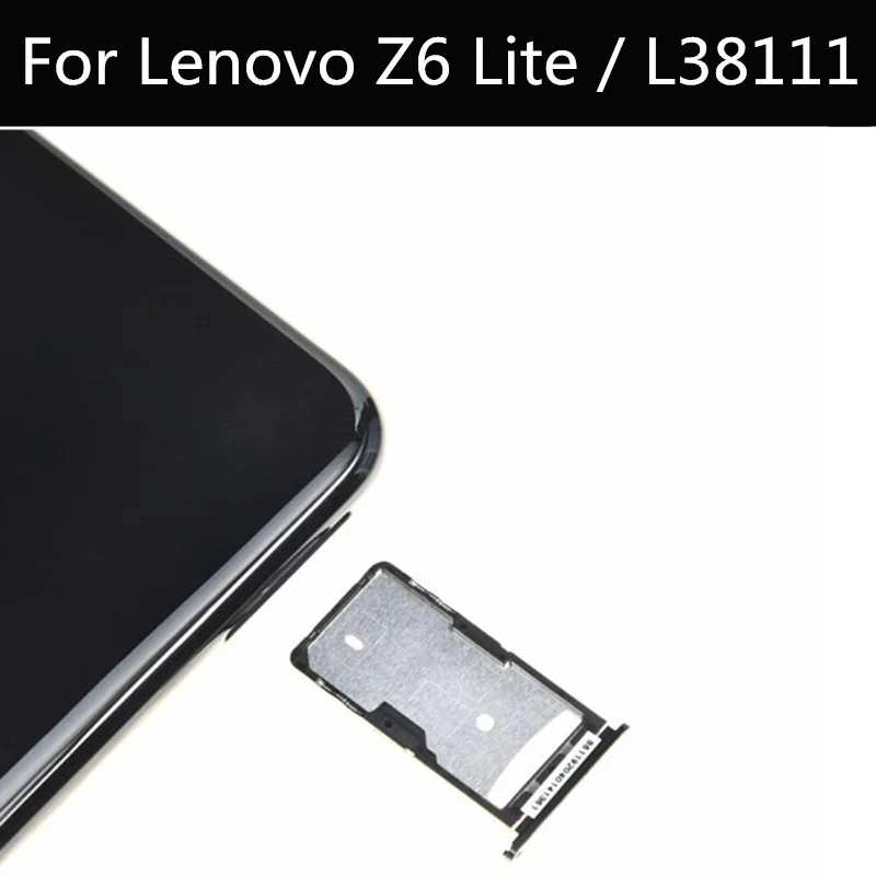 Новый держатель слота для SIM-карты Lenovo Z6 Lite/L38111 слот карты Micro SD адаптер гнезда