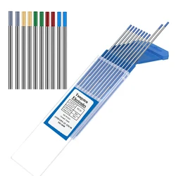 10/20pcs Professionnel Électrodes De Tungstène Électrode De Soudage, Pas Besoin de Poudre de Soudure Tige De Soudage En Aluminium WT20 WC20 WL15 WY20 WP 