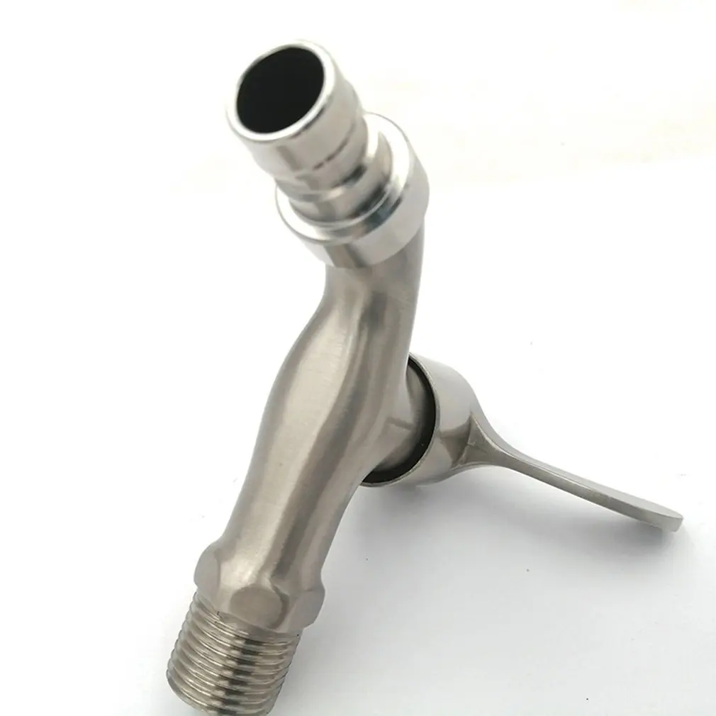 Bathroom Faucet Water Tap Faucet Garden Bibcocks Washing Machine Faucet Wall Mount Washing Machine Faucet Stainless Steel Laundry Bathroom Bibcock Garden Faucet Washing Machine Tap Balcony Water Tap