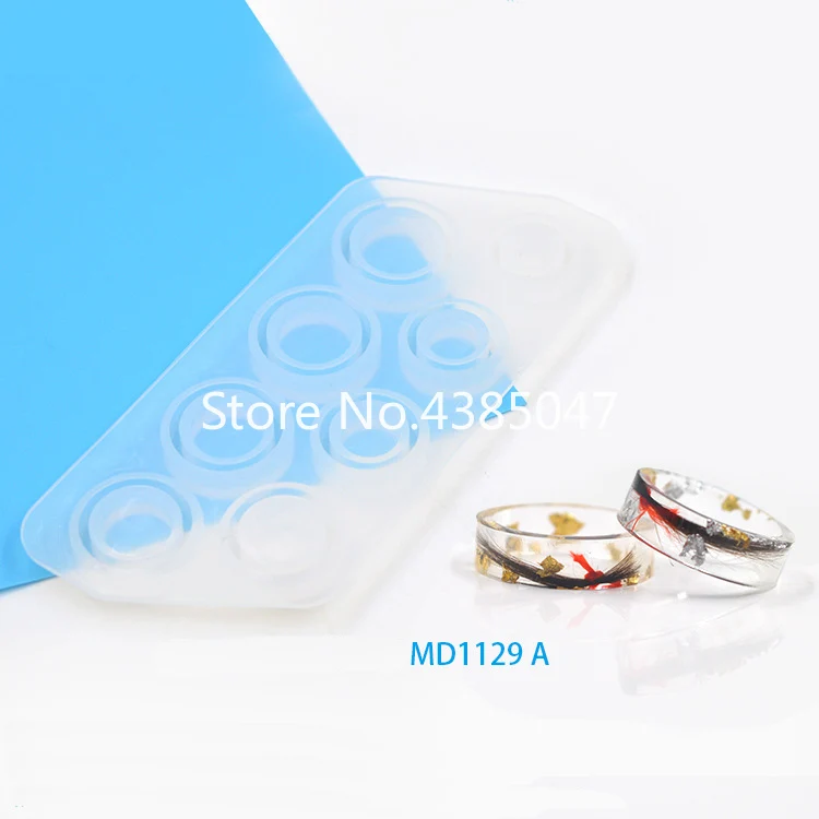 Ring Mold Silicone Jewelry Accessories Jewelry Tools DIY Ring Collection UV Resin Jewelry Molds