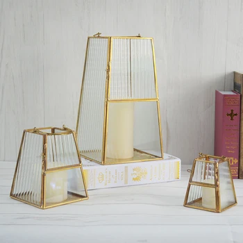 

EUROPEAN METAL GLASS CANDLE HOLDER IRON WIND LAMP CANDLESTICK CANDLE LANTERN HOLDER CANDLESTICK HANGING WEDDING CANDLE HOLDER