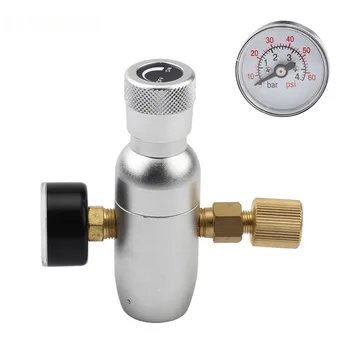 

Home Brewing Regulated CO2 Charger Kit ,3/8" Regulated Portable CO2 Keg Charger 0-60psi for Homebrew Beer Accessories