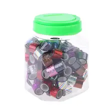 Rhythmic Gymnastics Decoration Holographic RG Prismatic Glitter Tape Hoops Stick Y51D