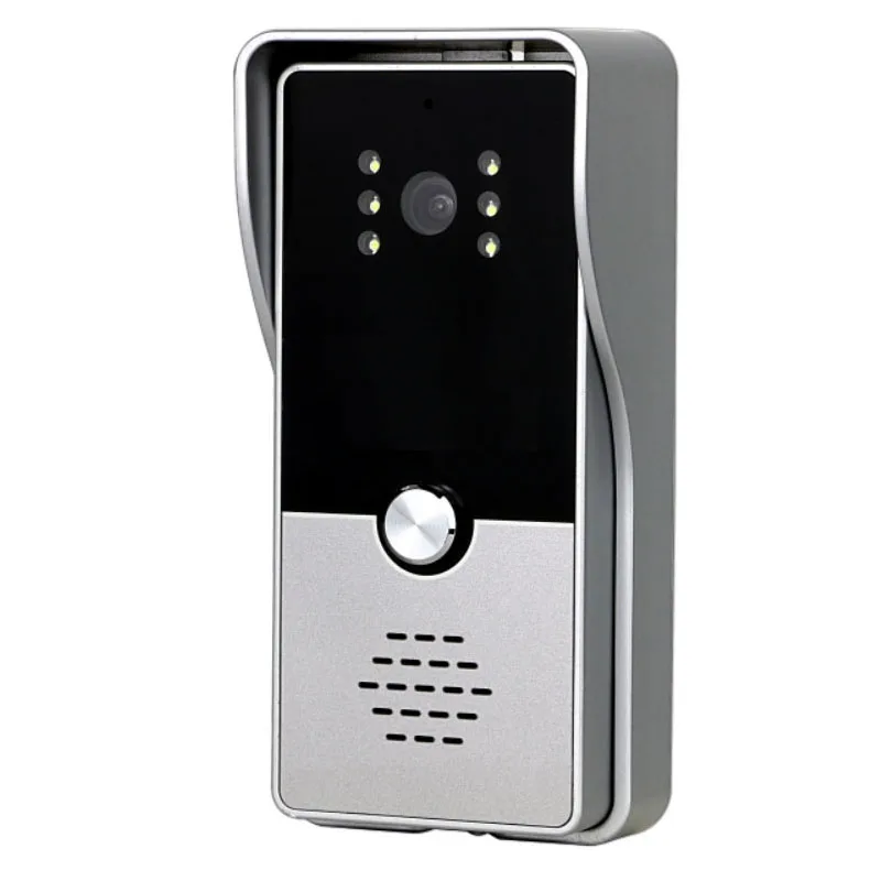 HomeFong 7 Inch Video Intercom For Home Door Phone System Apartment 1000TVL Doorbell With Camera Waterproof Day Night Vision apartment intercom system with door release Door Intercom Systems