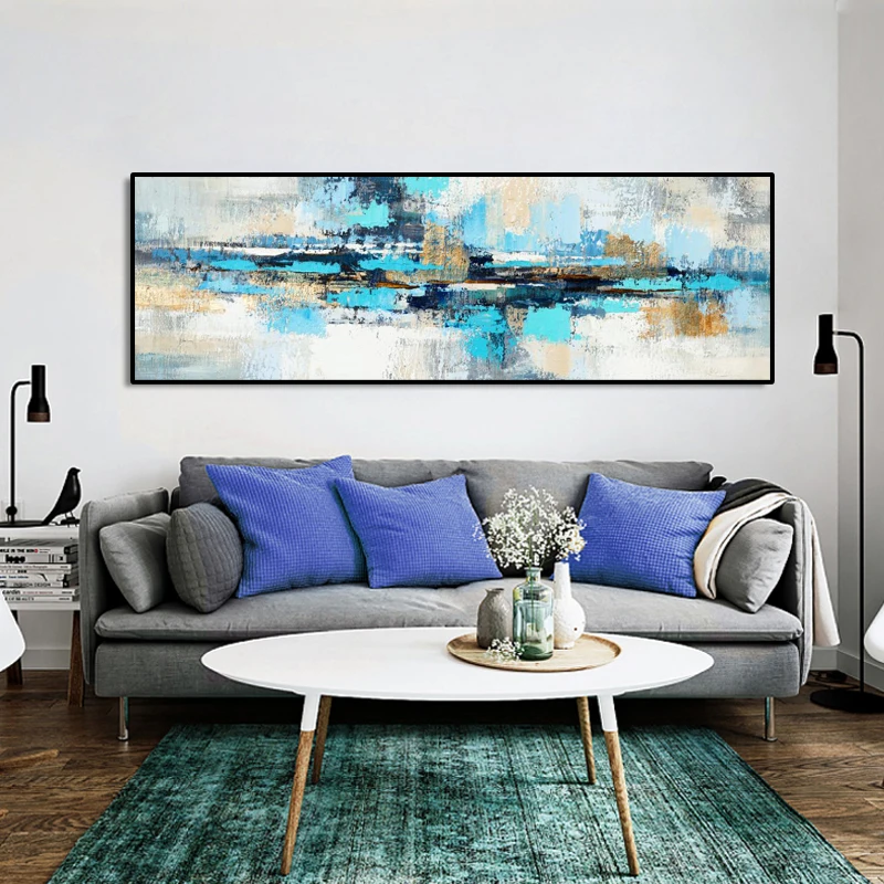 Modern-Abstract-Oil-Painting-on-Canvas-Posters-and-Prints-Wall-Art-Painting-Blue-Abstract-Art-Picture (2)