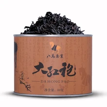 Bama tea industry, чай Wuyyan, провинция Фуцзянь, Китай, Большой красный халат чай, аутентичный Улун чай, Самостоятельная Питьевая сыпучая банка 80 г