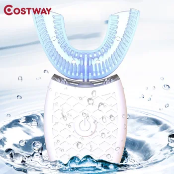 

U-shaped electric toothbrush USB charging lazy people-specific automatic toothbrush waterproof massage tooth whitening