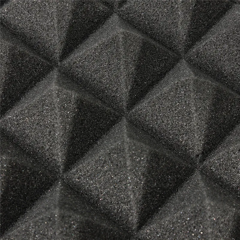 45x45x5 см Звукоизоляционная пена акустическая пена студия звуколечение поглощение изоляции клиновые плитки пенополиуретан