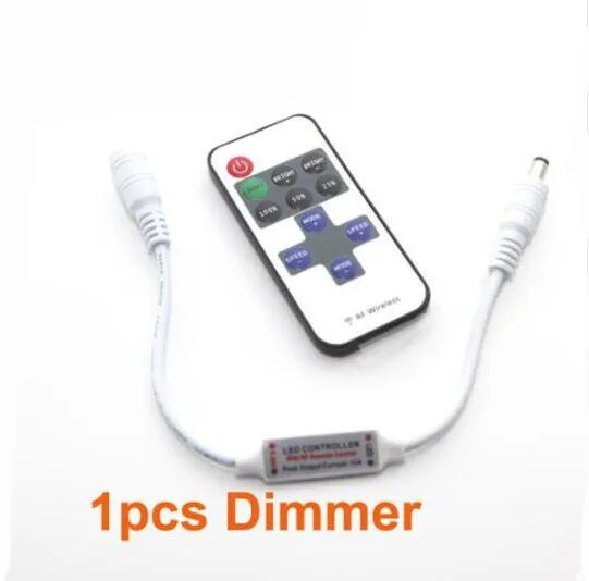 1pcs Dimmer Светодиодный мини-прожектор 1,5 Вт DC12V Потолочный светильник адаптер диммер для дома, офиса, кухни витрина шкаф декоративный свет - Испускаемый цвет: 1pcs Dimmer