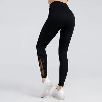 

2020 Autumn Spring Leggings Sport Women Fitness High Waist Fashion Bodybuilding Nylon RUNNING Joggers Pants Trouers