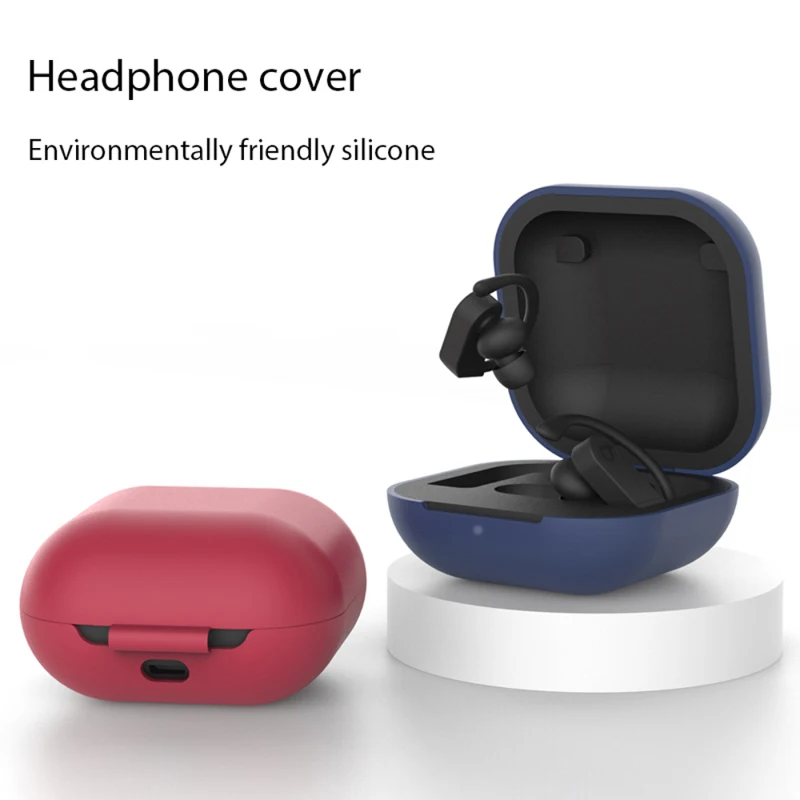 

For Apple Beats Powerbeats Pro Case Shockproof Cover For Apple Beats Powerbeats Pro Silicone Earphone Cases Funda Coque