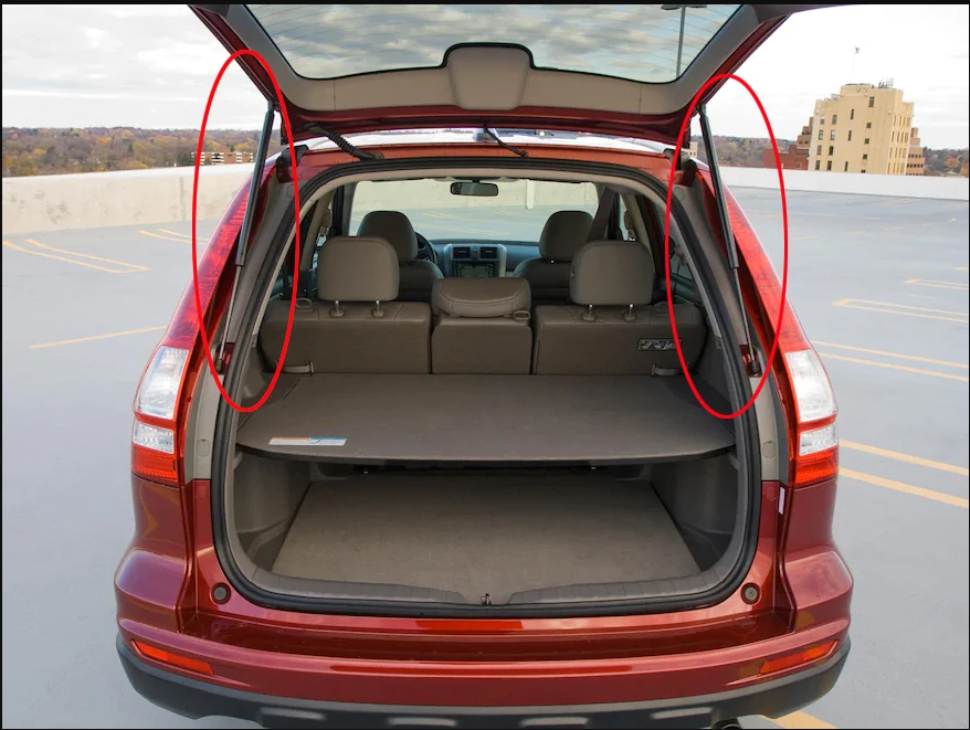Для Honda CR-V задний люк загрузки Спорт утилита 2007 2008 2009 2010 2011 24,65 дюймов газовый подъемник поддерживает стойки Опора амортизатор