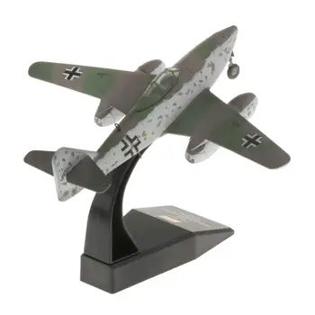 

WW2 German Me-262 Fighter Aircraft Model 1/72 Scale Aolly Diecast Airplane Toy Gift