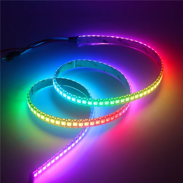 Waterproof Individually Addressable LED Strips - DC5V 1m/2m/3m/4m/5m W