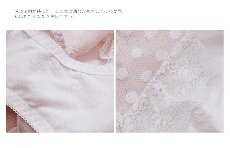 SP& CITY Япония прекрасные Vogue точка шаблон трусики для женщин Ретро хлопок бесшовное нижнее белье милый бант менструальные трусики сексуальное женское нижнее белье