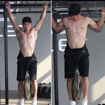 

Pull-ups upper body Double D-Ring strength weight-bearing belt bodybuilding room sports barbell belt belt fitness equipment