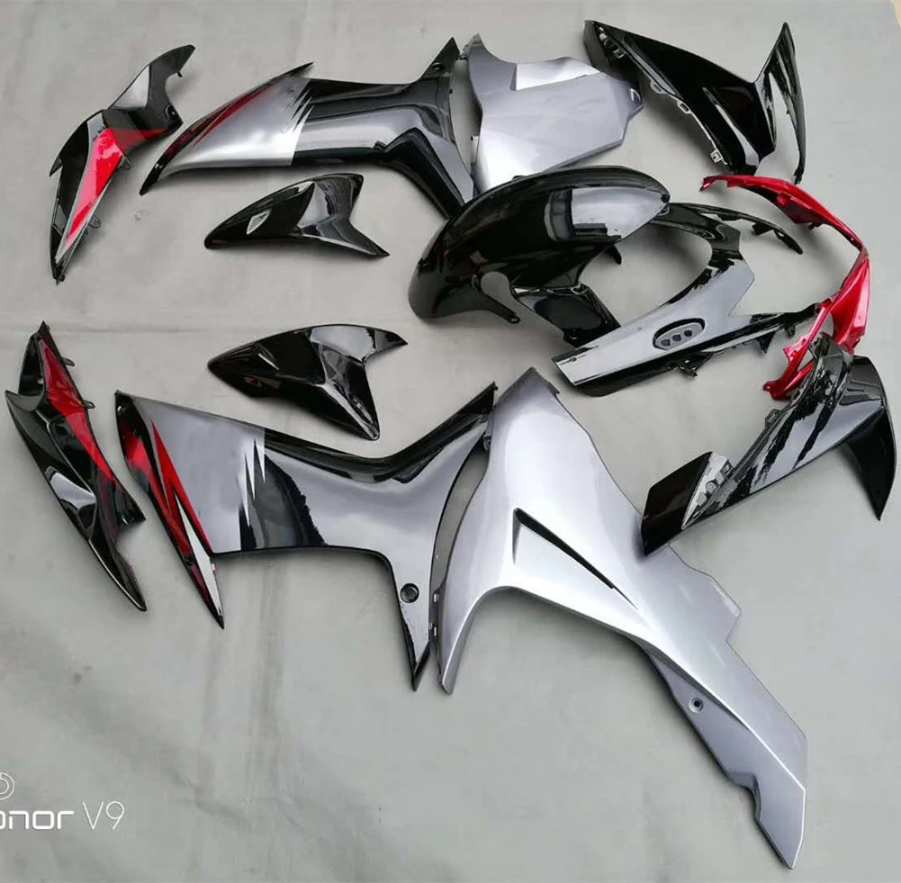 GSXR600 GSXR750 11 15 обтекатель корпус Рабочая рамка Крышка бака боковая панель крыло для