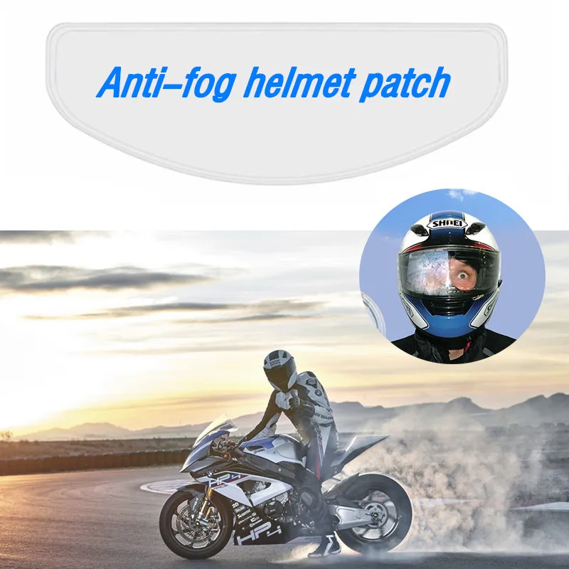 

Clear Pinlock Anti-fog patch Motorcycle Full Face Helmet Generic for K3 K4 AX8 LS2 HJC Marushin Helmets Lens Anti-fog visor