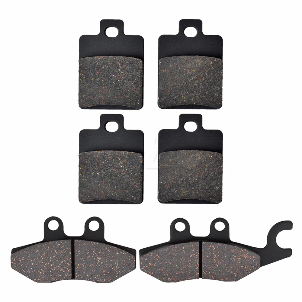 

For PIAGGIO MP3 (250cc) 3 Wheeler (14" Rear Wheel) 2010 2011 2012 2013 2014 2015 Motorcycle Brake Pads Front Rear Pad