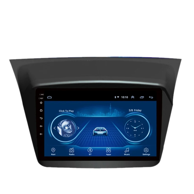 9&quot Android 10.0 Car Multimedia DVD player Radio For Mitsubishi Pajero sport 2013-2018 GPS Navigation Stereo audio mic no 2 din |