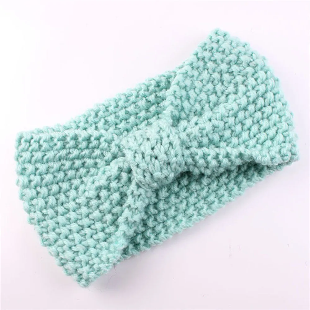 light blue Милое детское платье для малышей, девочек крючком бант резинки для волос аксессуары для девочек комфортные короткие детские носки из хлопка для детей ясельного возраста повязка на голову с бантом, Лидер продаж - Цвет: light blue