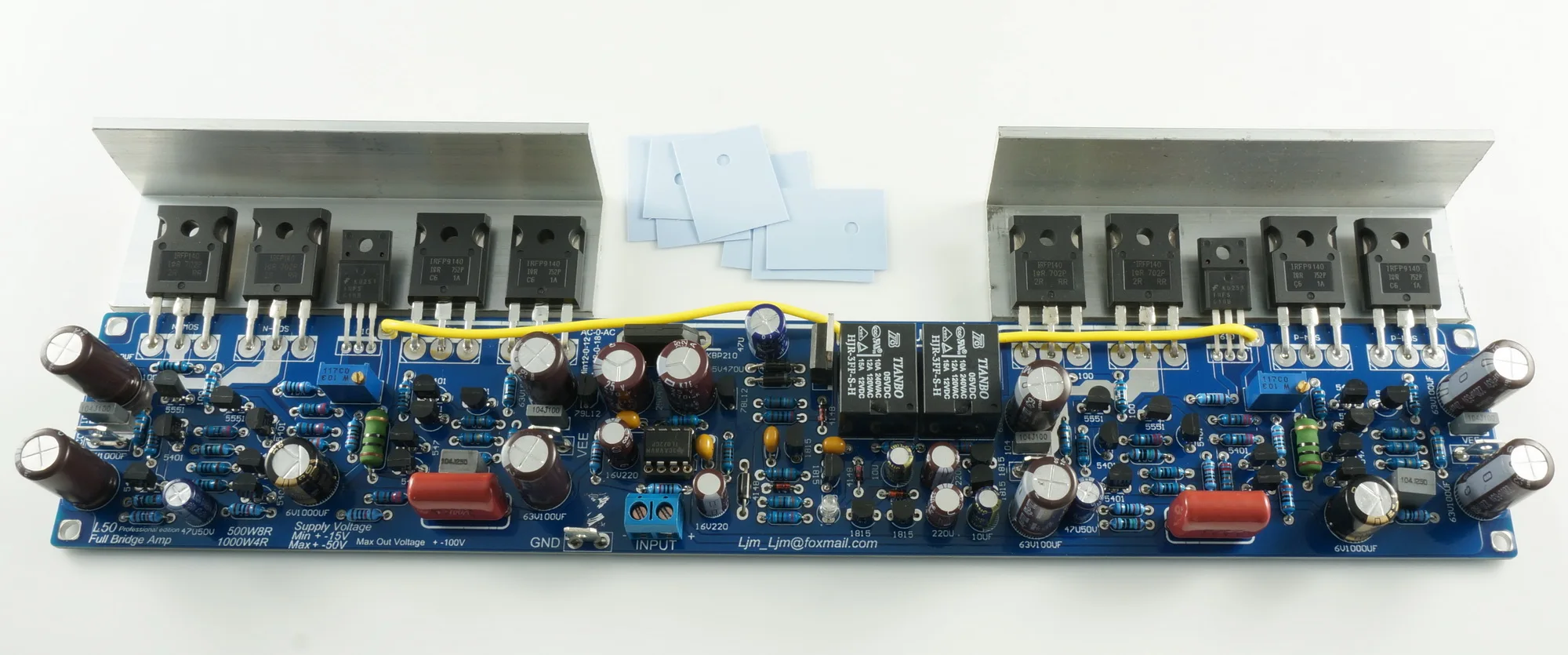 

L50 500W 8 ohm Full Bridge mono front and rear combined power amplifier product