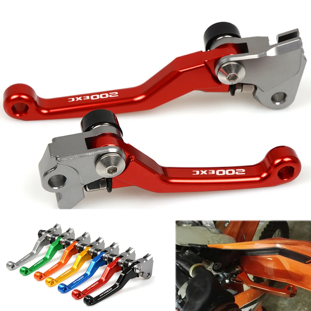 Для KTM 200EXC 200 EXC 2013-16 2005-2013 2006 2007 2008 бортового фрикциона с тормозом для мотоцикла, Шарнирный рычаг с ЧПУ мотоциклы тормозные рычаги для мотоцикла рычаг