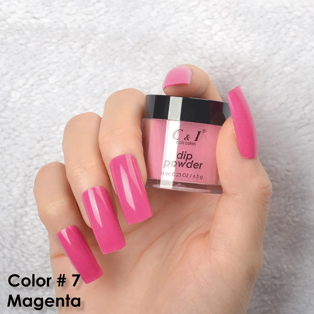 C&I Mini Dip Powder Color # 7 Magenta 2