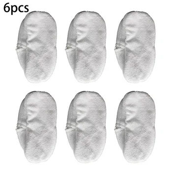 

6PCS Microfiber Pad For Bissell 1867 203-2158 2032158 3255 32525 Steam Mop Replacement Accessories