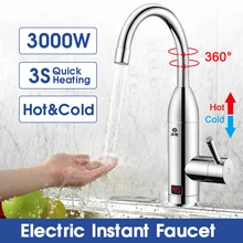 Электрический кран Мгновенный водонагреватель кран нагреватель кран проточный Мгновенный водонагреватель кухонный кран
