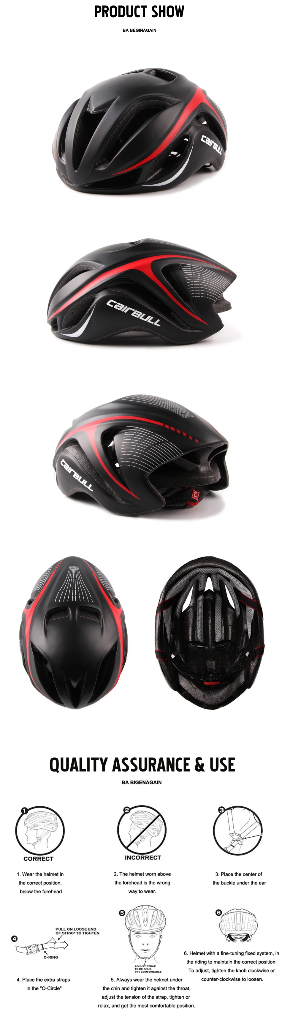 CAIRBULL tt Triathlon cycling helmet man Ultralight road race bike adult aero Bicycle helmets Equipment Women Safety caps 2020