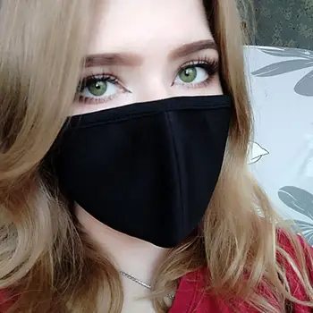 

Fashion Spring Summer Cotton Thin Personality 3D Mask Men Women Casual Earloop Face Mouth Mask
