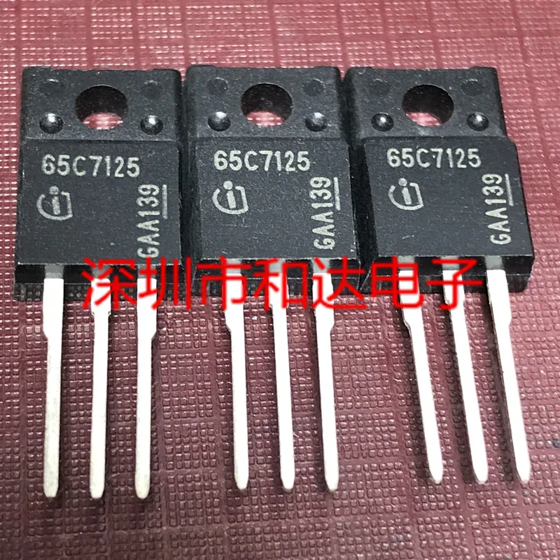 5 шт. IPA65R125C7 65C7125 TO-22OF 650V 75A