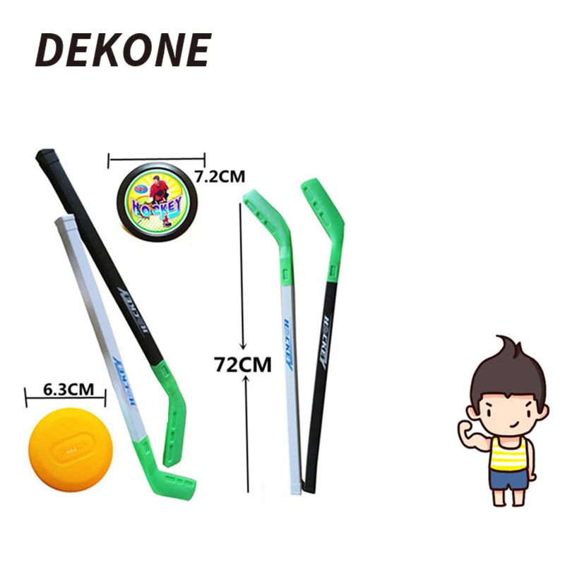 Hockey Stick Toy Set Plastic Outdoor Sports Game Toy For Children