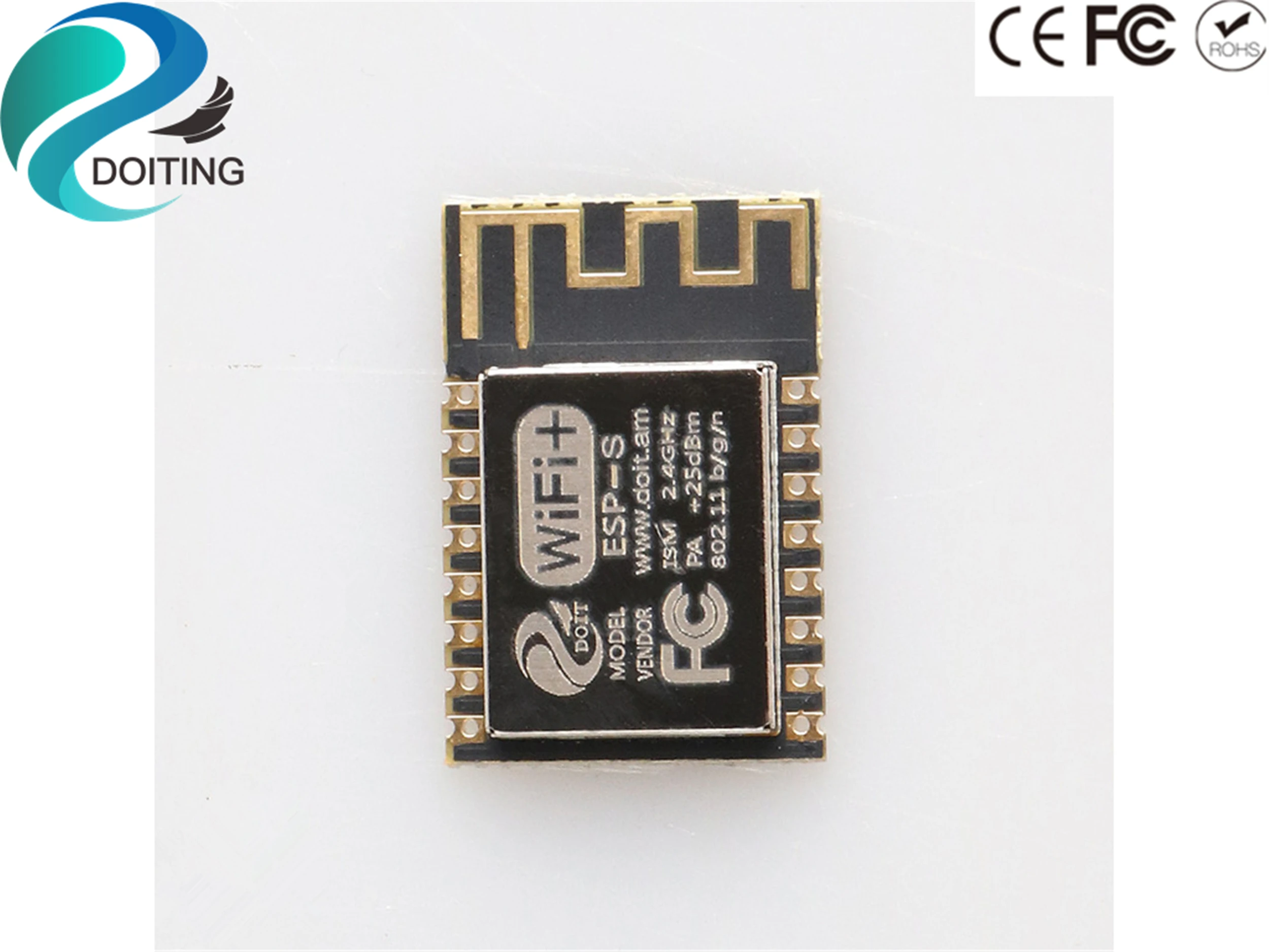 DOITING ESP8285 ESP-S последовательный порт беспроводной WiFi модуль Прозрачная передача совместима с ESP-12E ESP-12F для умного дома