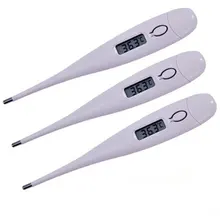 1Pc Digital LCD Heating Electronic Thermometer Tools kids Baby Child Body temperature Measurement  Fast Reading And Accurate