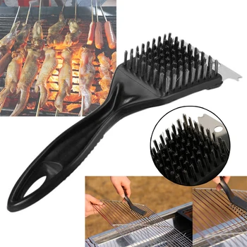 

Cooking Tools Wire Bristles Cleaning Brushes Barbecue Grill Brush BBQ Cleaning Tools Outdoor Home BBQ Accessories Durable