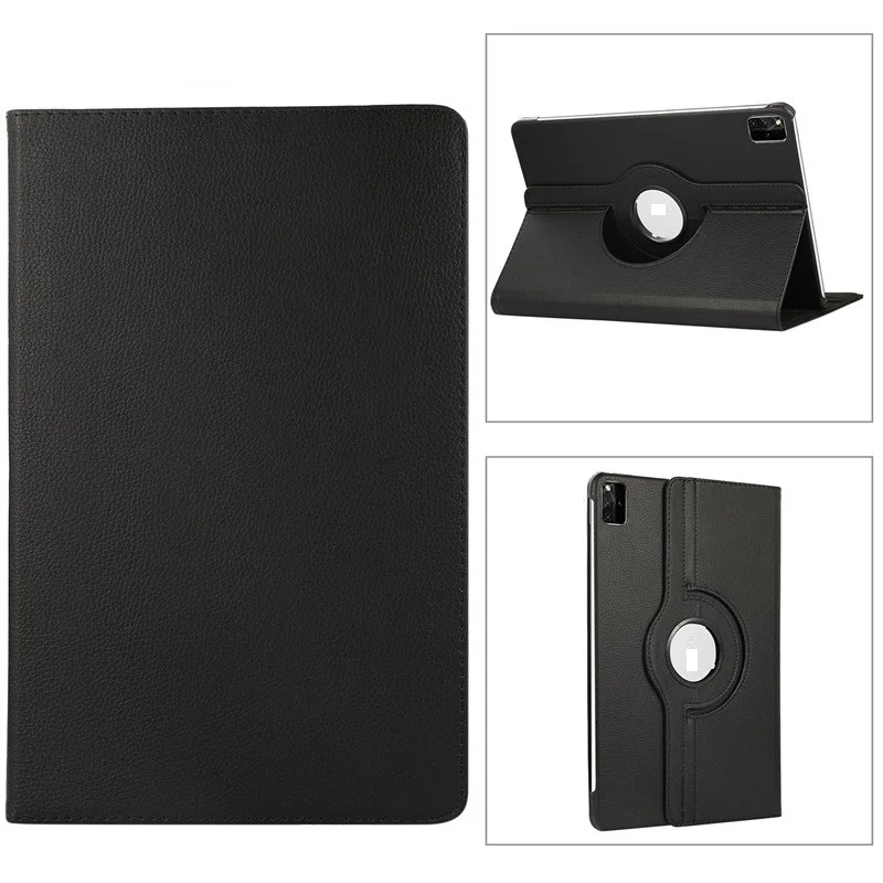 Premium PU Leather Rotating Case for 12.6 Tablet - Solid Protection Cover