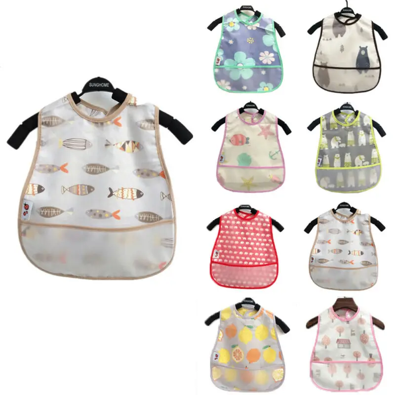 Детское водонепроницаемое полотенце с мультяшным принтом для мальчиков и