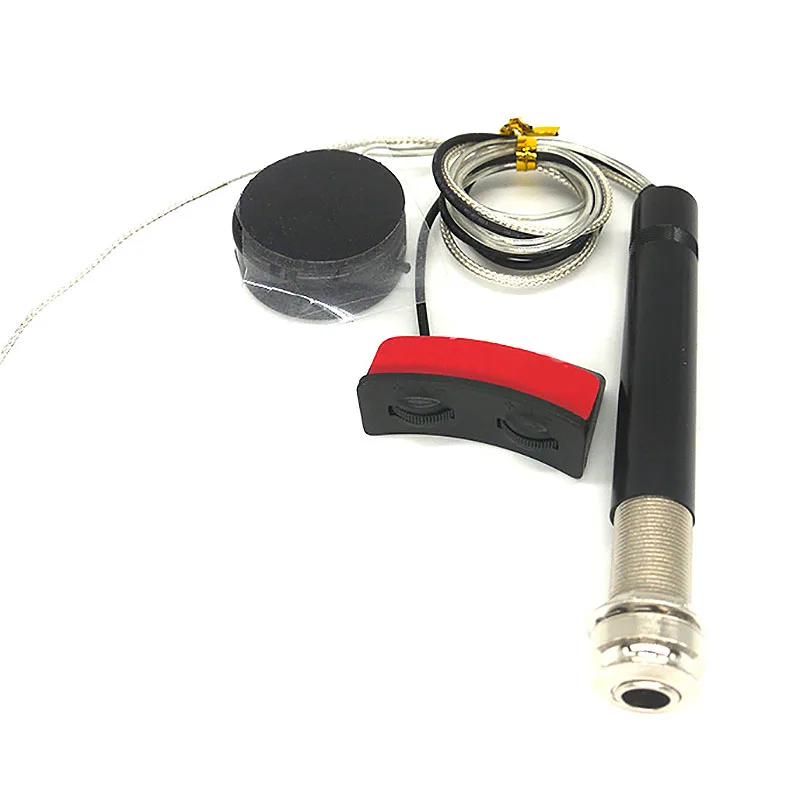 UK-1 укулеле пьезо pick up Preamp pick-Up system Jack style с регулятором громкости и тона аксессуары
