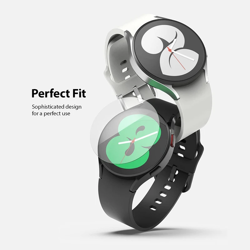 Tempered Glass Screen Protector for Samsung Galaxy Watch 4 , 44mm, 40mm,Classic Clock Cover Protection，Smart watch Accessories