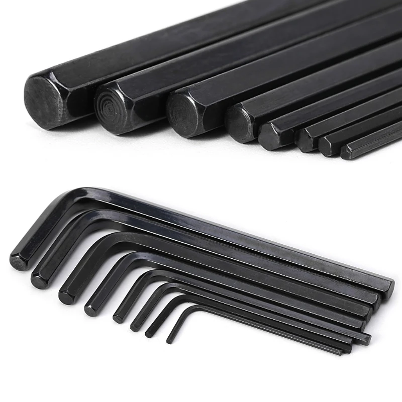 Realmote 8pcs Allen Key Hexagon Wrench Tools Set Matte End Spanner Screwdriver Kit 1.5mm -6mm