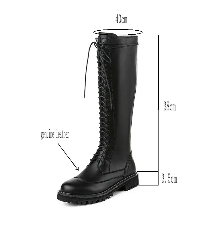 Salu/зимние сапоги; женские сапоги до колена; Новая модная теплая обувь из натуральной кожи; женские черные сапоги с круглым носком на каблуке; размеры 40-41