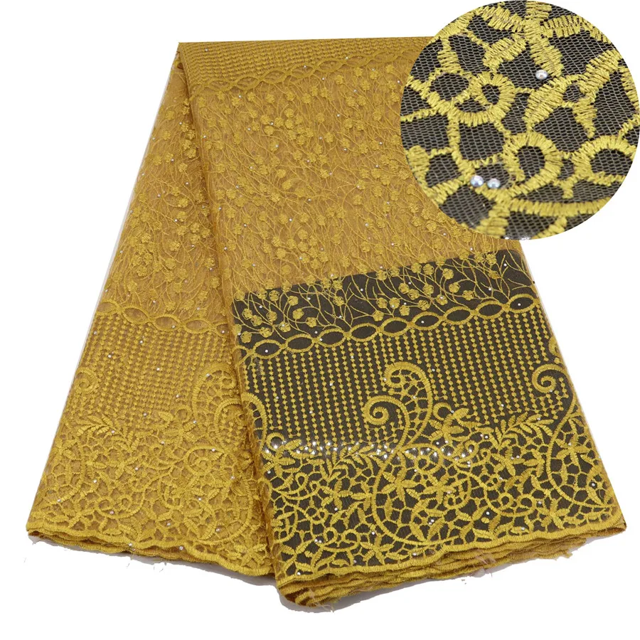 Африканская кружевная ткань высокого качества французский шнур кружевная ткань вышитая нигерийская Тюль кружевная ткань для платья