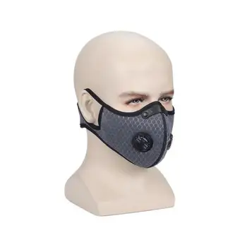 

Outdoor Mask Active Carbon Filter Anti Dust Breathable Riding Protective Mask